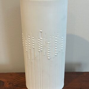 Vintage Rosenthal Studio-Linie 9.5” Pearl Drop Oval Vase Signed Tapio Wirkkala